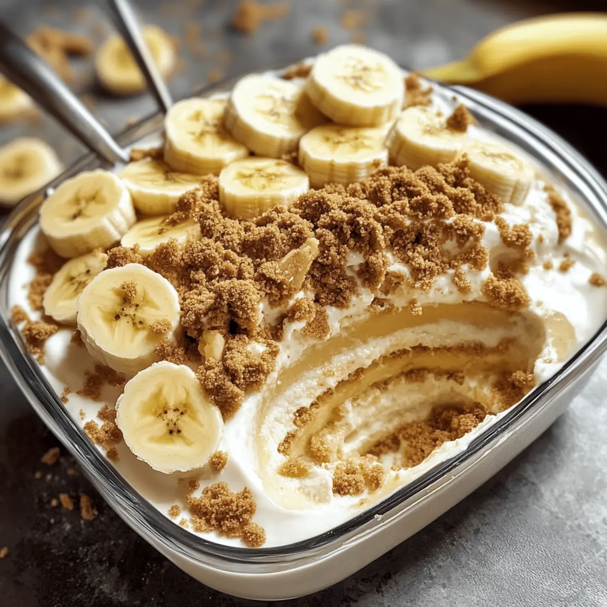Biscoff Banana Pudding