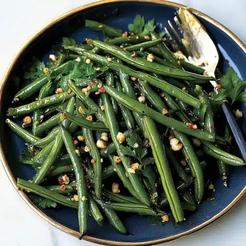 Miso Green Beans