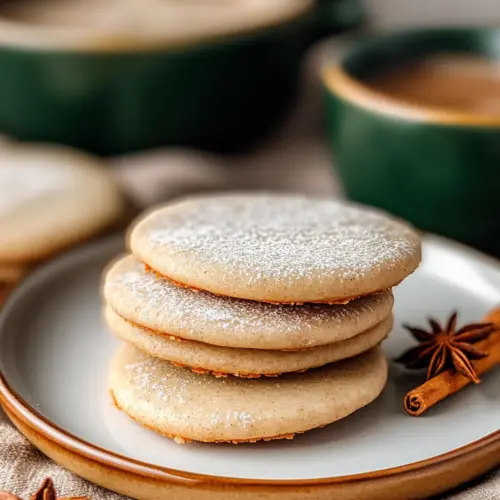 Vanilla Chai Shortbread Cookies