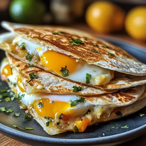Fried Egg Quesadilla