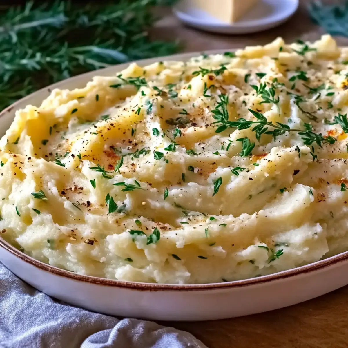 Creamy Boursin Mashed Potatoes