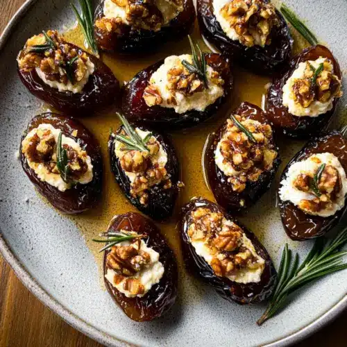 Roasted Stuffed Dates