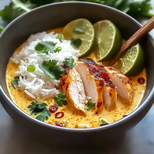 Coconut Chicken Brothy Rice