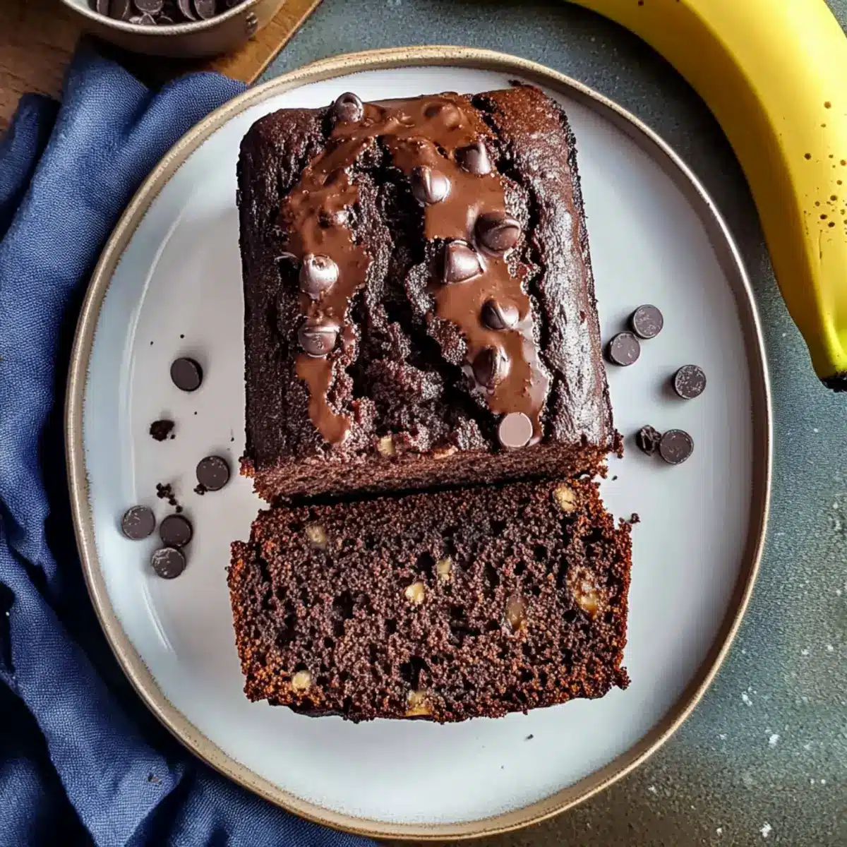 Chocolate Espresso Banana Bread