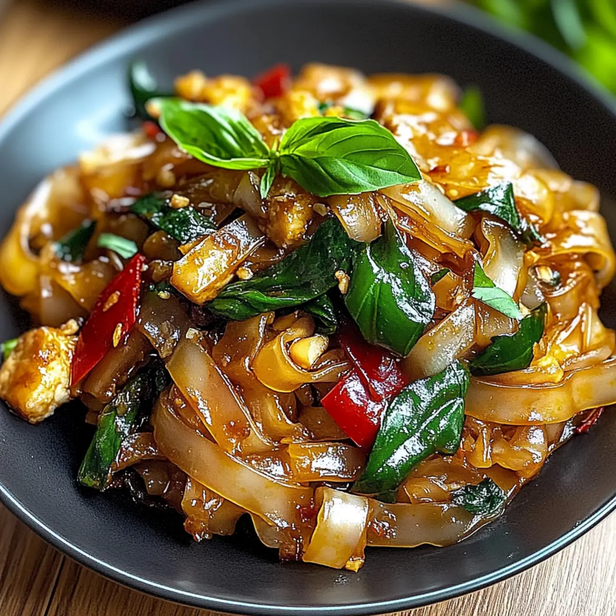 Street Style Thai Drunken Noodles