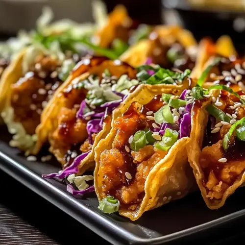 Chicken Wonton Tacos Recipe