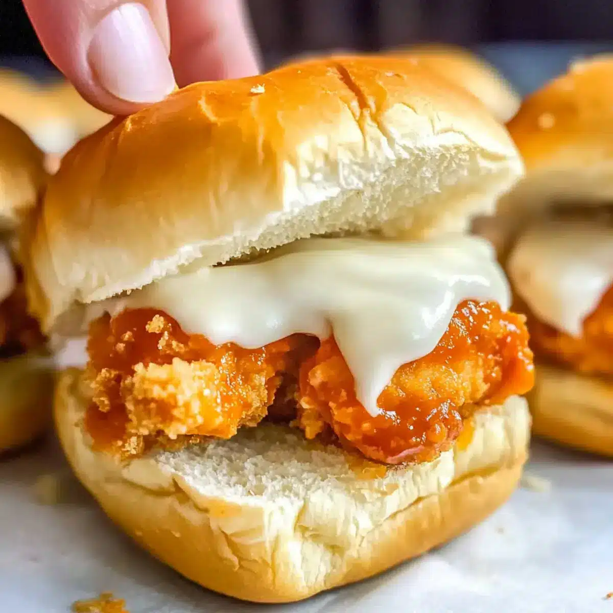 Buffalo Chicken Sliders