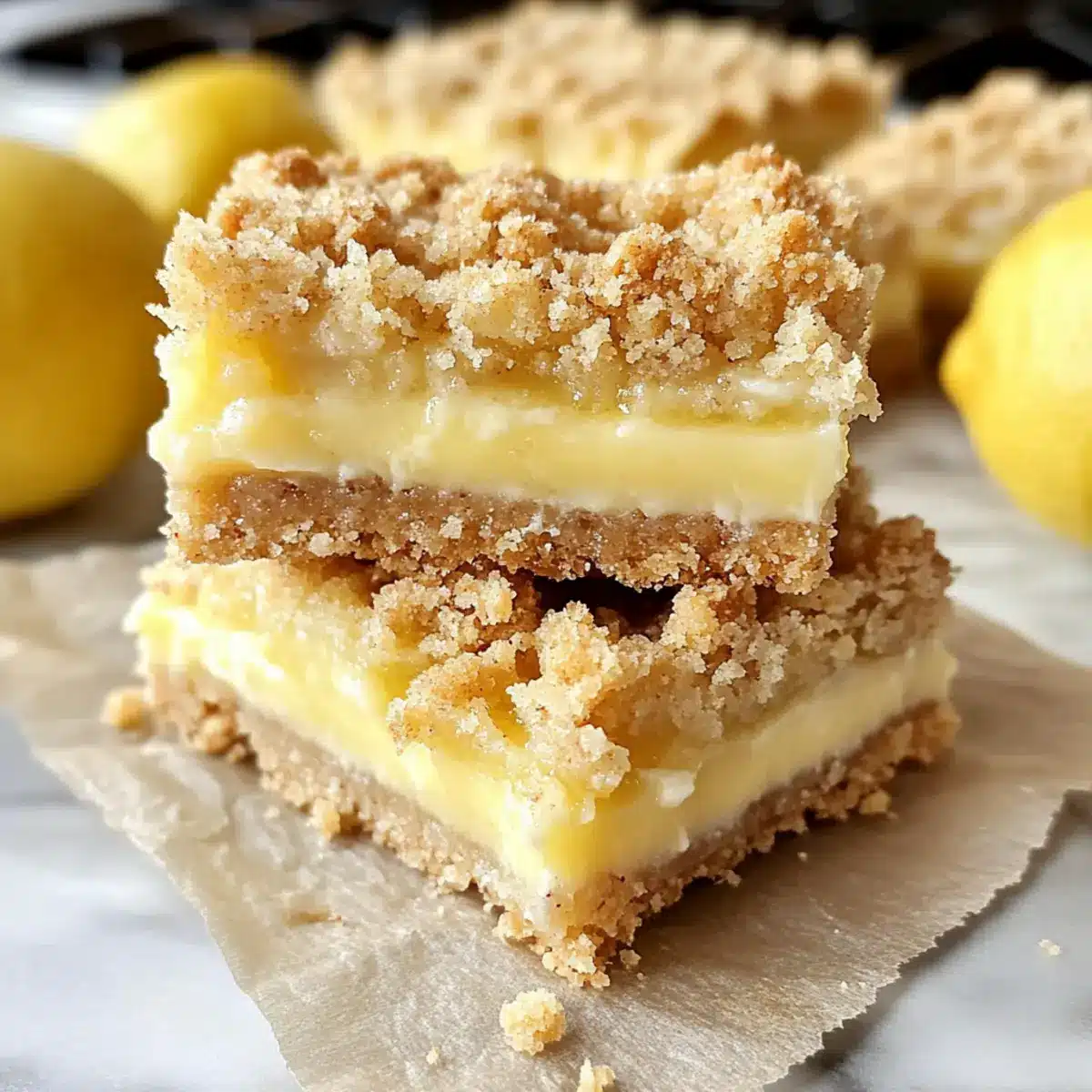 Lemon Crumb Bars
