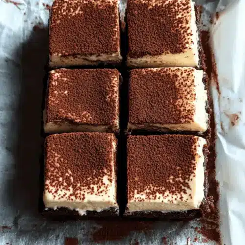 Tiramisu Brownies