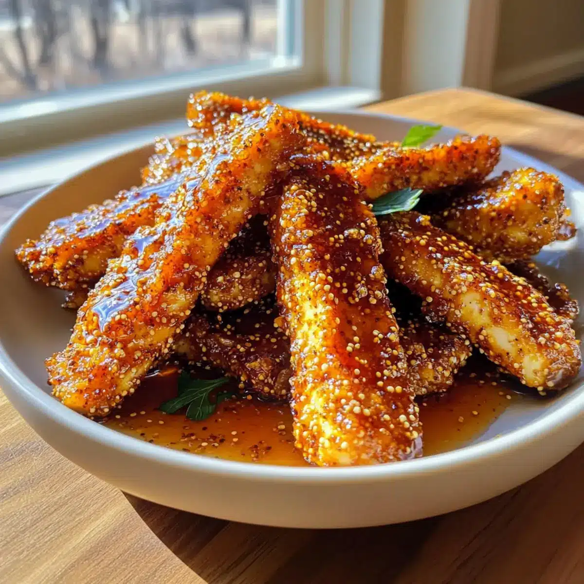 Honey Mustard Tofu Tenders