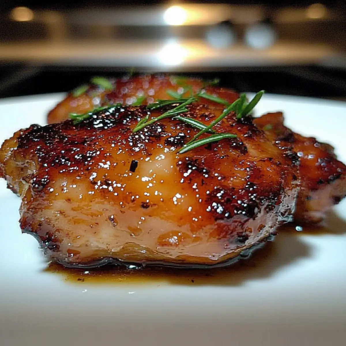 Brown Sugar Garlic Chicken Thighs