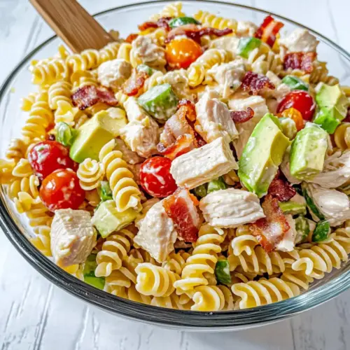 Chicken Club Pasta Salad