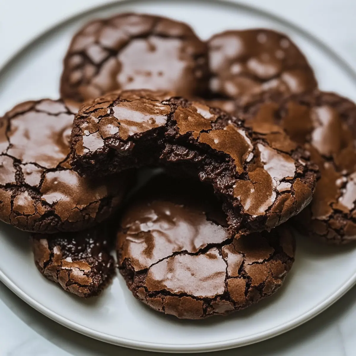 Fudgy Brownie Cookies