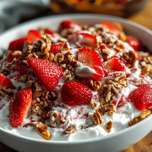 Strawberry Crackle Salad