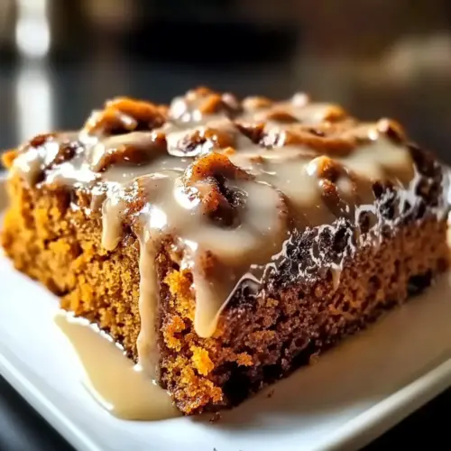 Sweet Potato Cinnamon Roll Cake