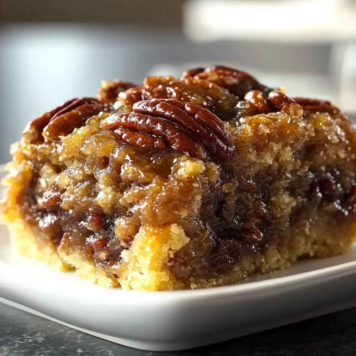 Pecan Pie Dump Cake