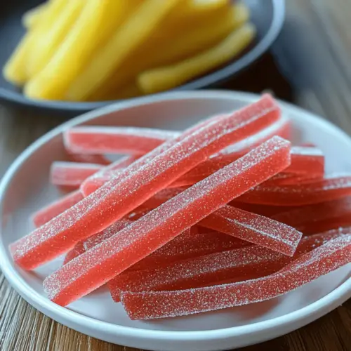 Rhubarb Sour Belts