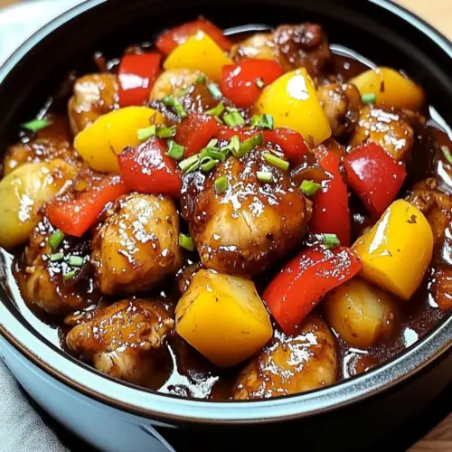 Filipino Chicken Asado Stew with Tangy Tomato Soy Glaze Magic