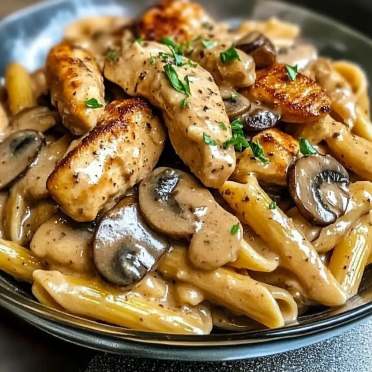 Chicken Marsala Pasta