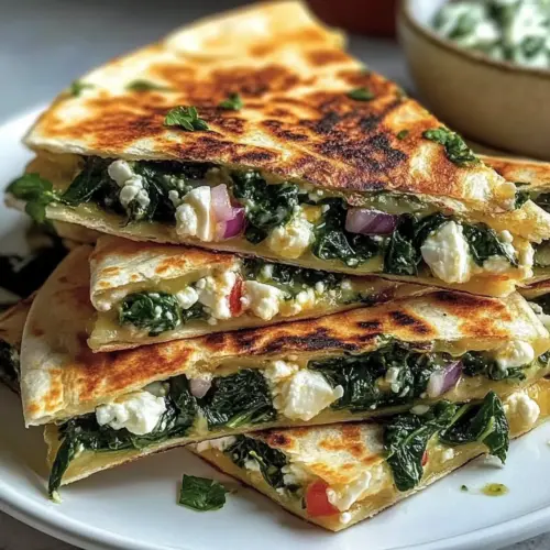 Mediterranean Quesadillas