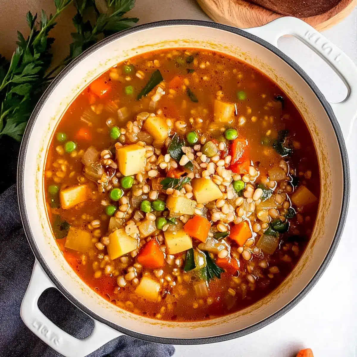 Vegetable Barley Soup