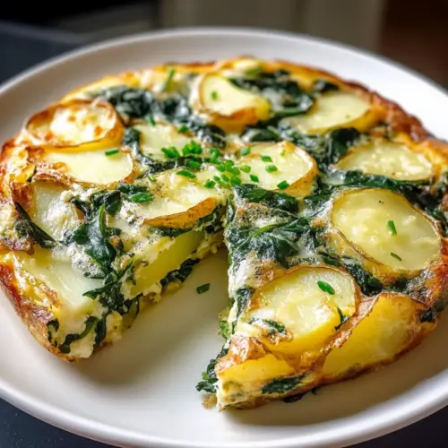 Potato & Spinach Frittata