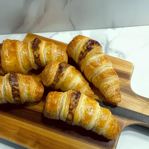 Golden Bliss Banana Rolls
