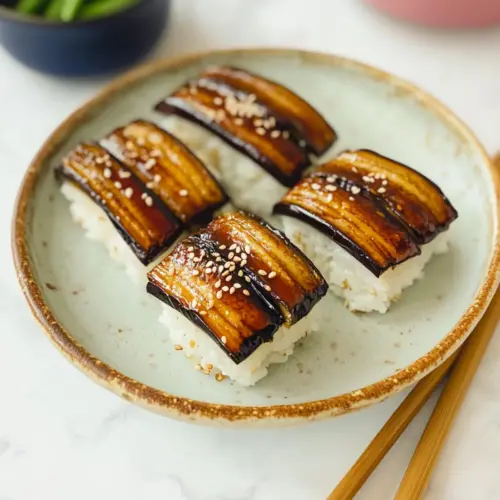 Vegan Eel Sushi