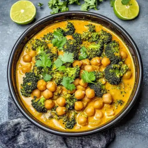 Broccoli Chickpea Curry