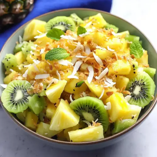 Pineapple Kiwi Salad