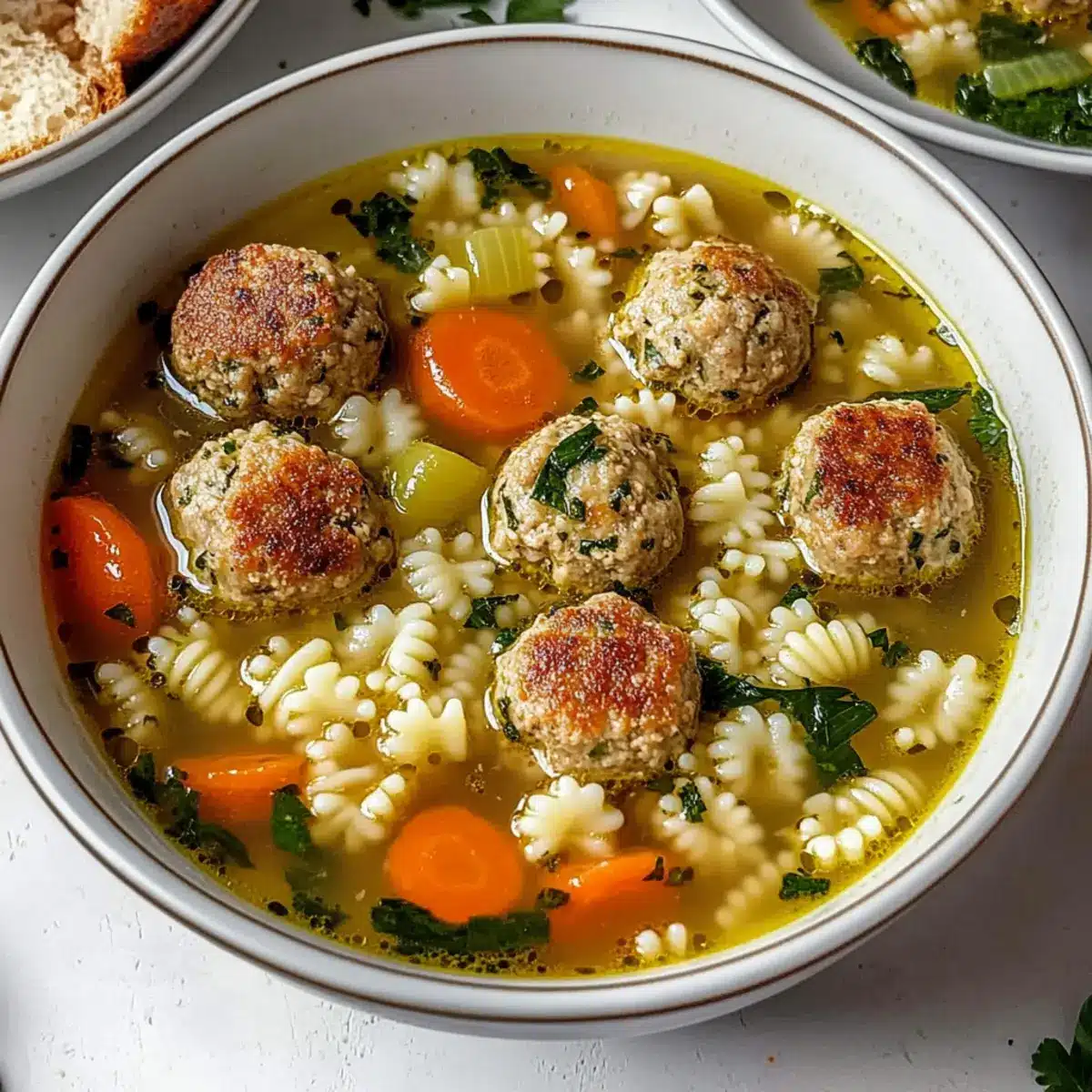 Chicken Meatball Soup