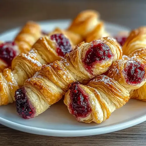 Berry Puff Twists