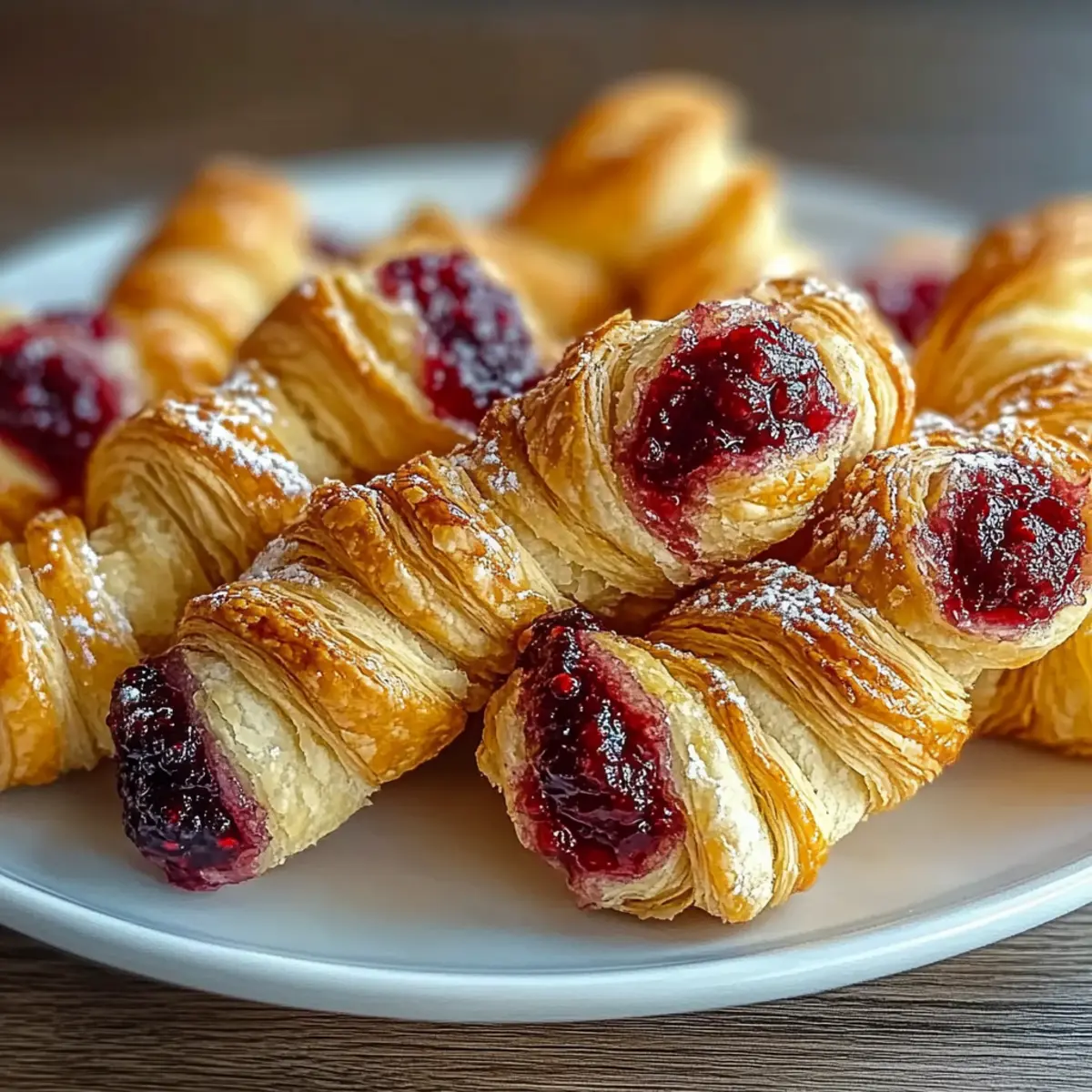 Berry Puff Twists