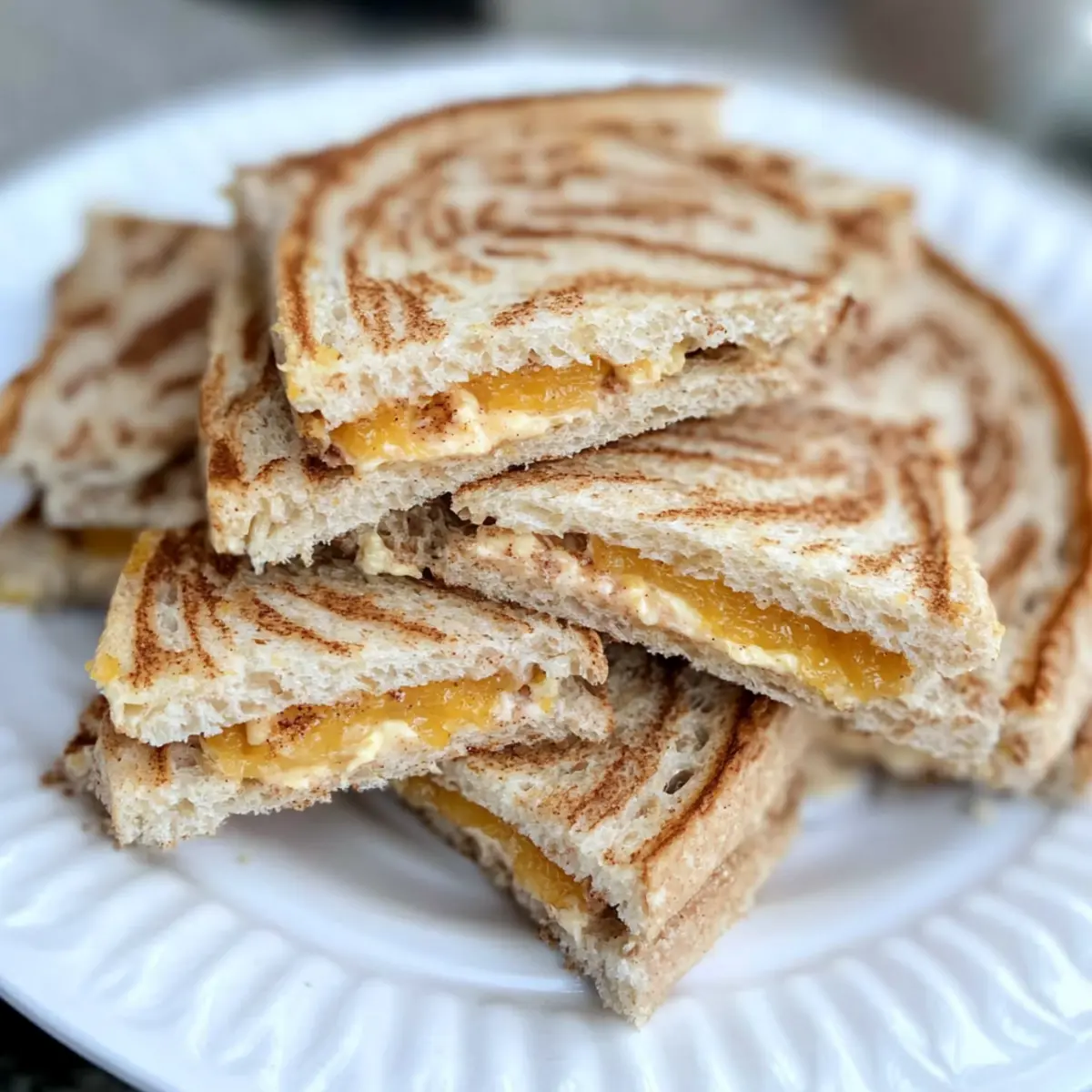 Creamy Orange Cinnamon Sandwiches