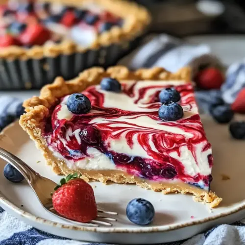 4th of July Swirl Pie