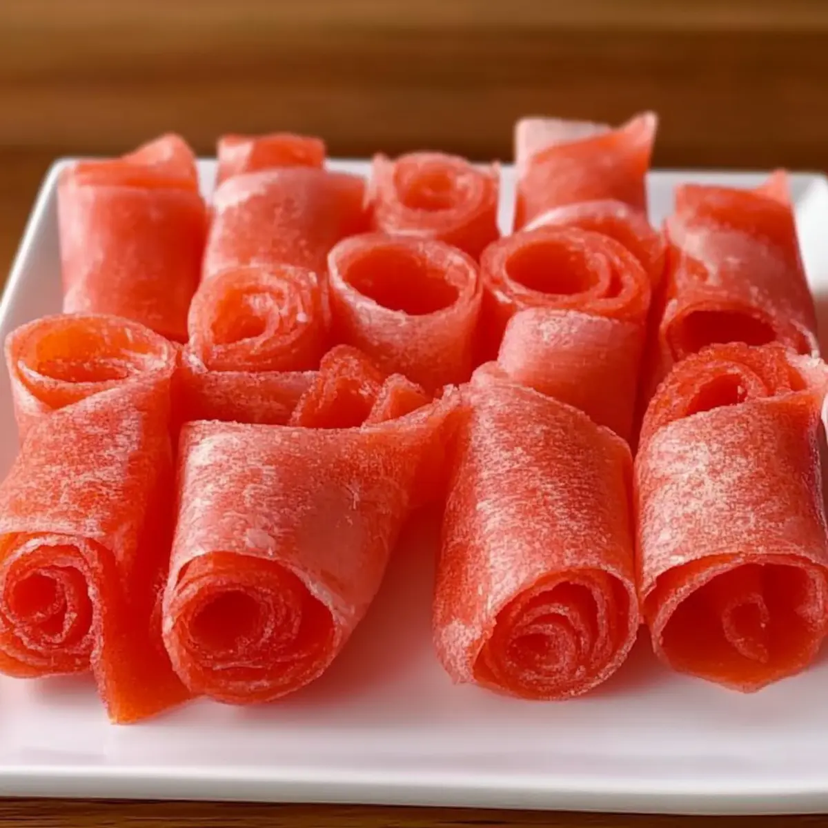 Watermelon Fruit Roll-Ups