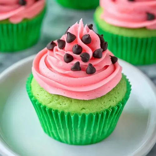 Watermelon Cupcakes