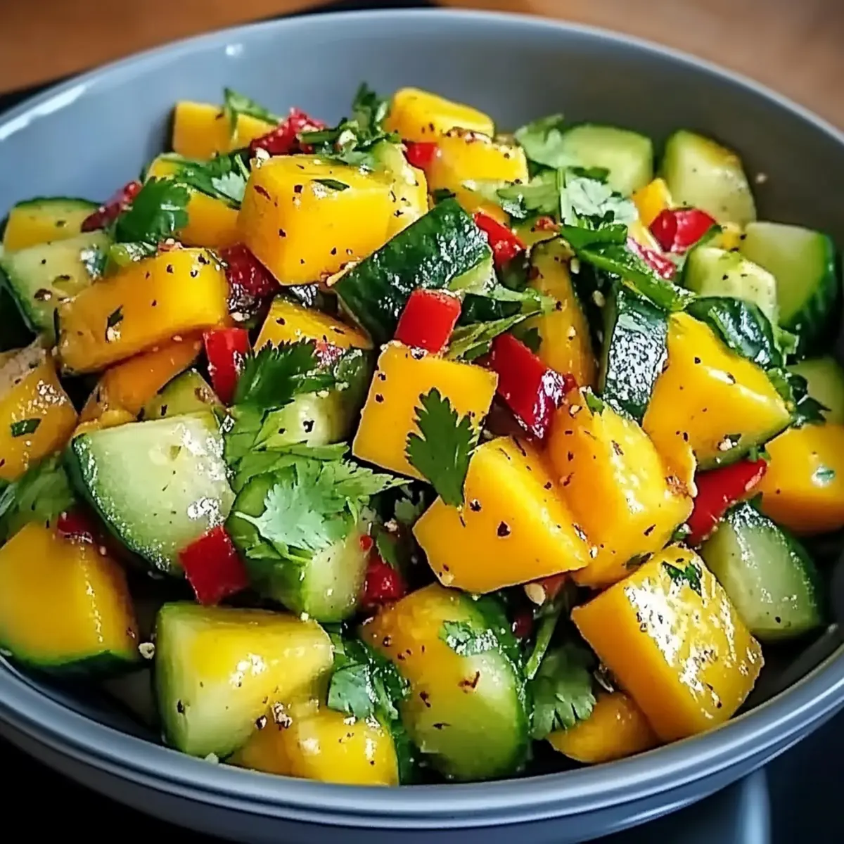 Thai Mango Cucumber Salad