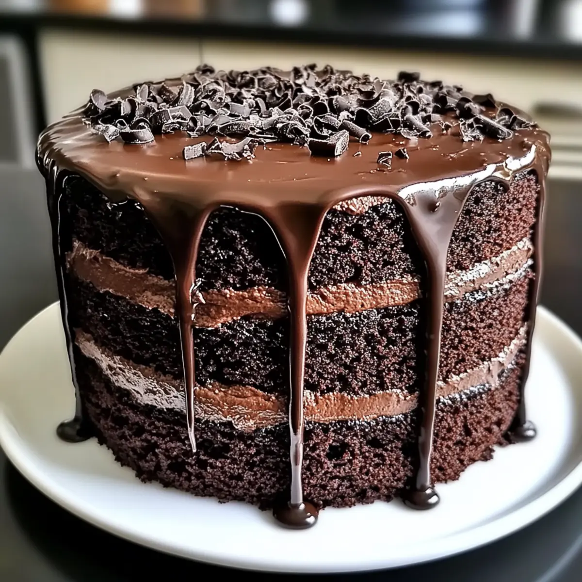 Dark Chocolate Cake