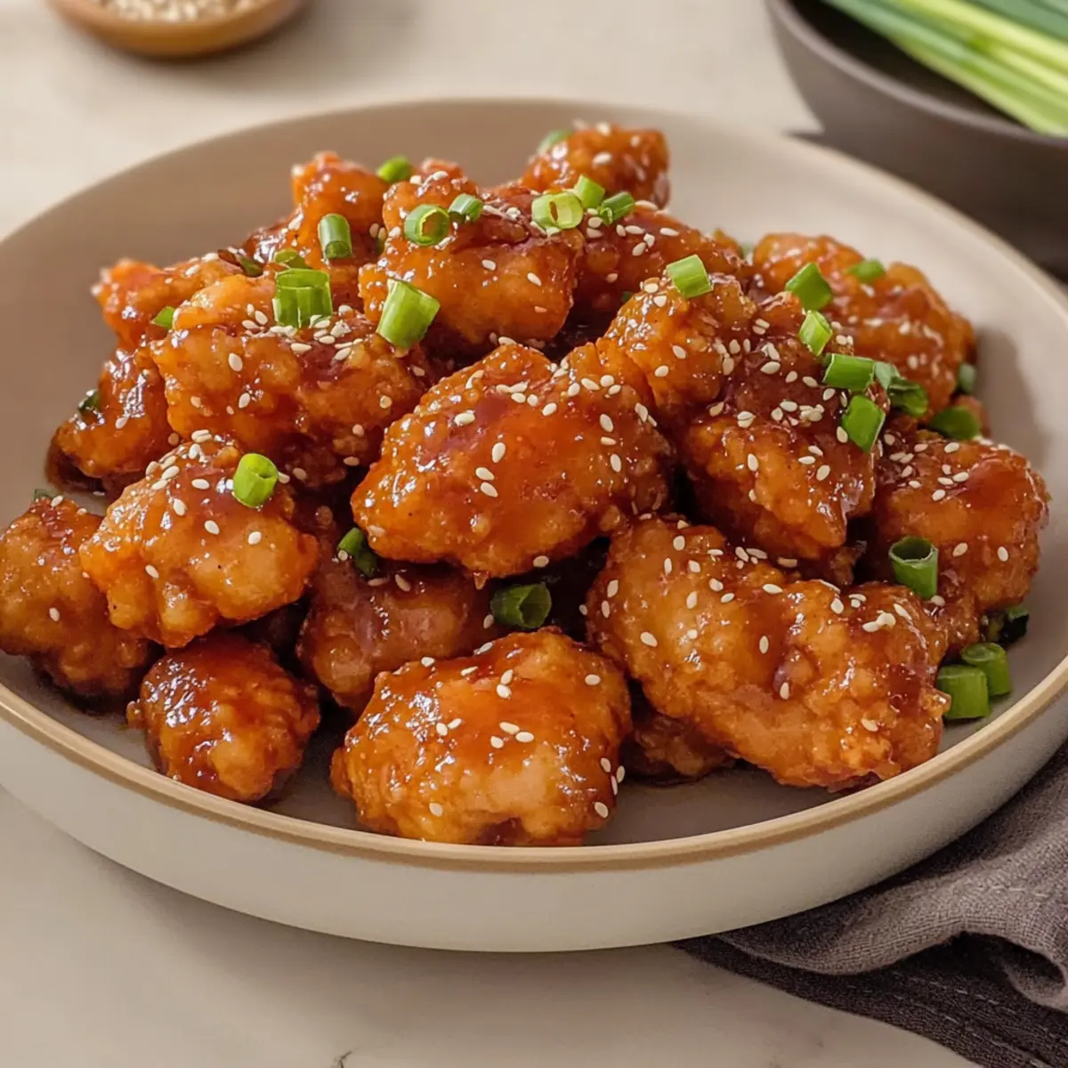 Honey Sesame Chicken