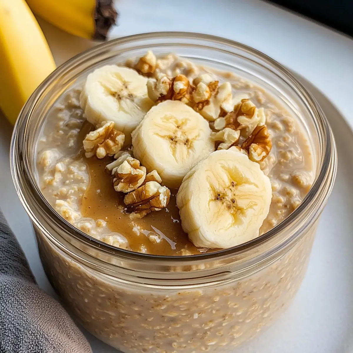 Creamy Brown Sugar Overnight Oats