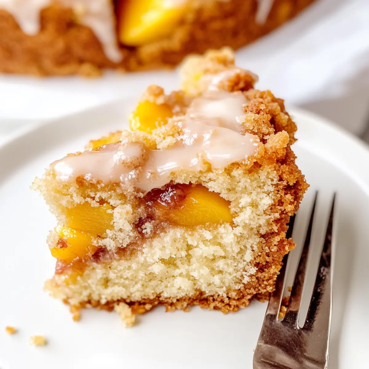 Peach Coffee Cake