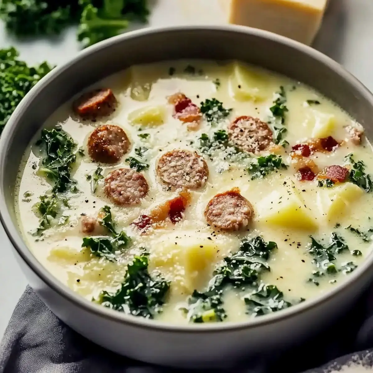 Olive Garden Sausage Kale and Potato Soup