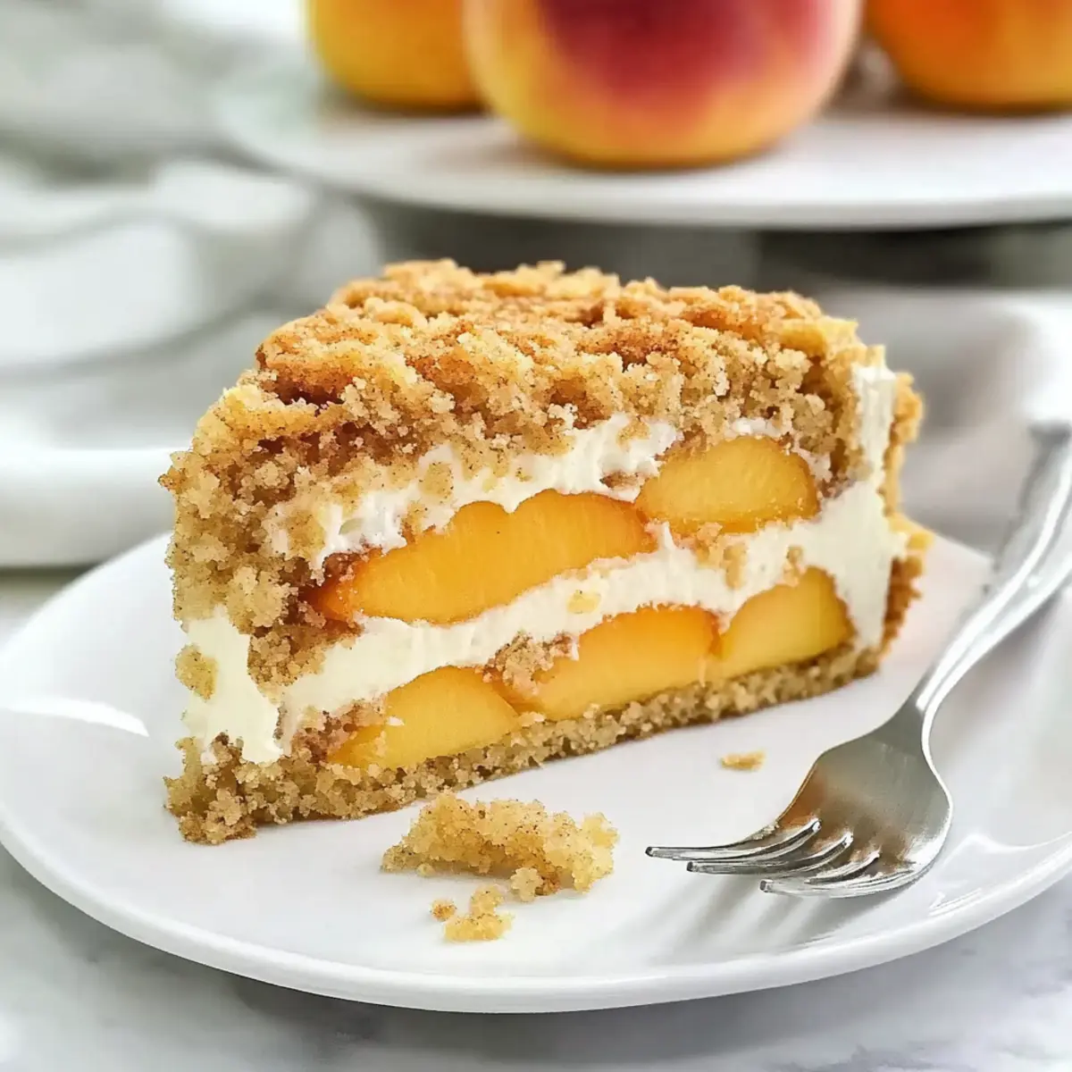 Peach Coffee Cake Recipe