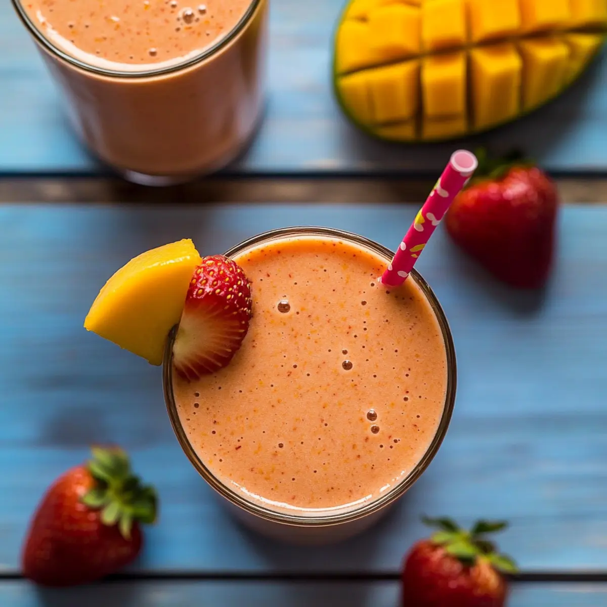 Strawberry Mango Smoothie