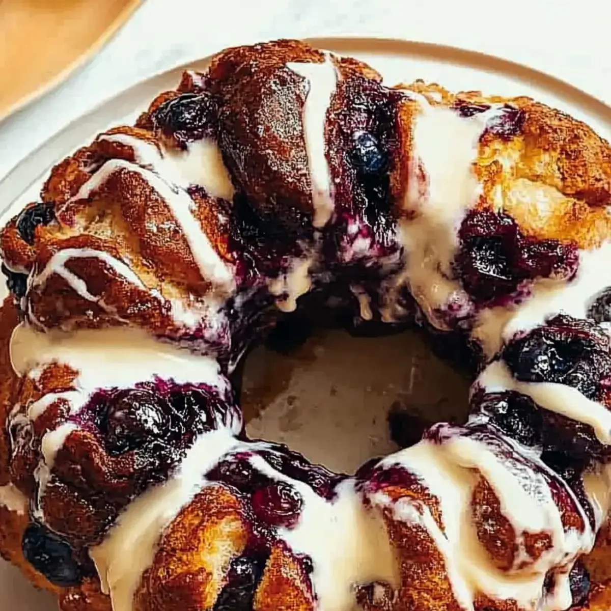 Blueberry Monkey Bread
