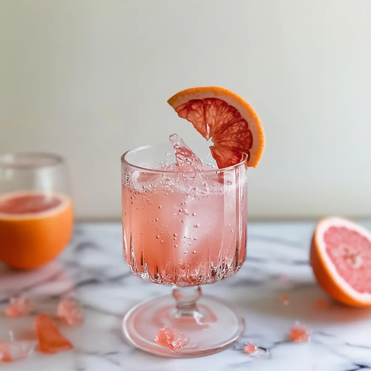 Pink Gin Spritz Cocktail