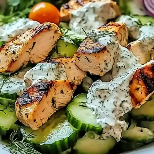 Tzatziki Chicken Salad