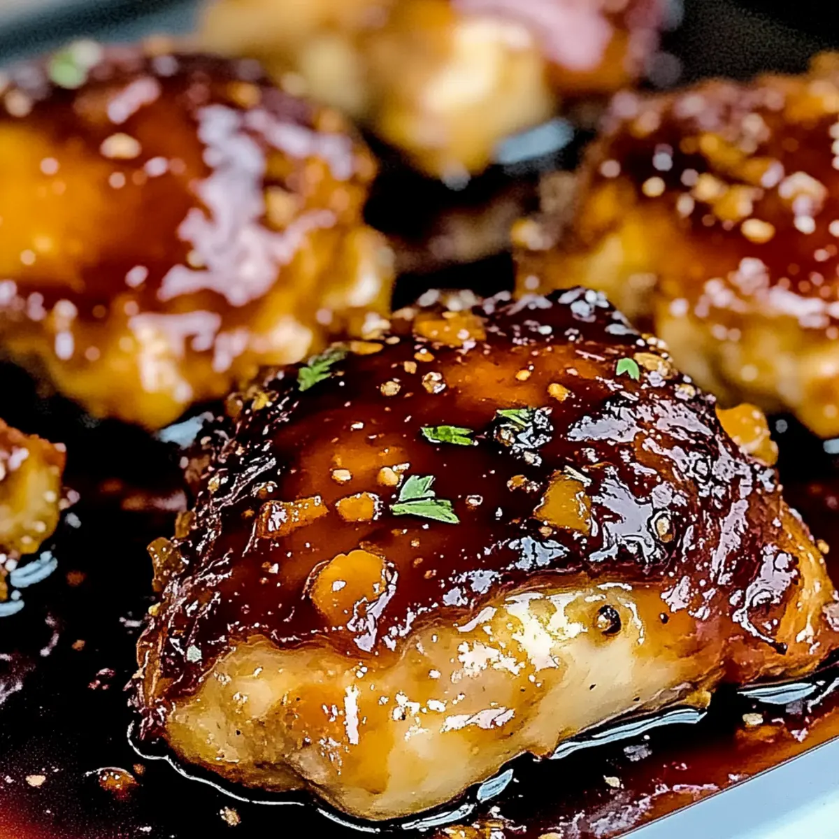 Sticky, Gooey, Sweet & Savory Apricot Chicken