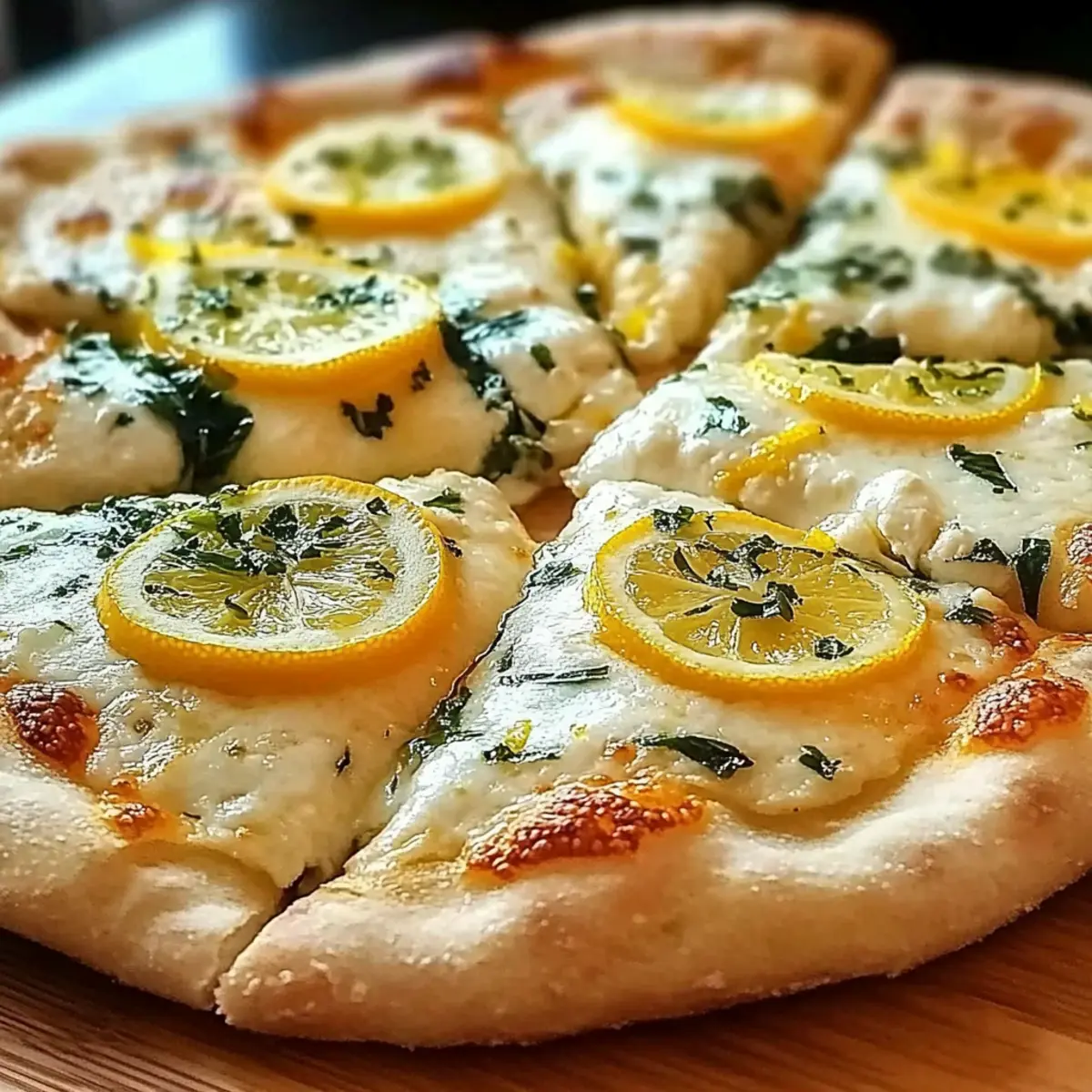 Summer Lemon Pizza